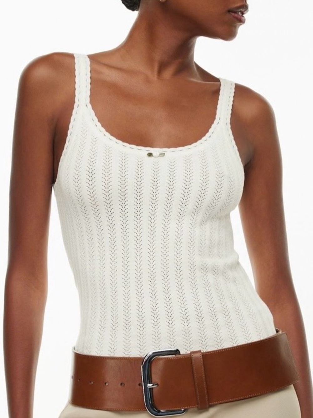 Aritzia Eremia Top in Light Birch
